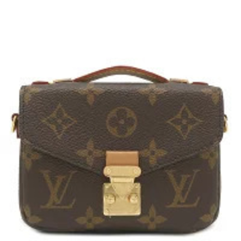Louis Vuitton Shoulder Bag Metis Monogram Canvas Chain